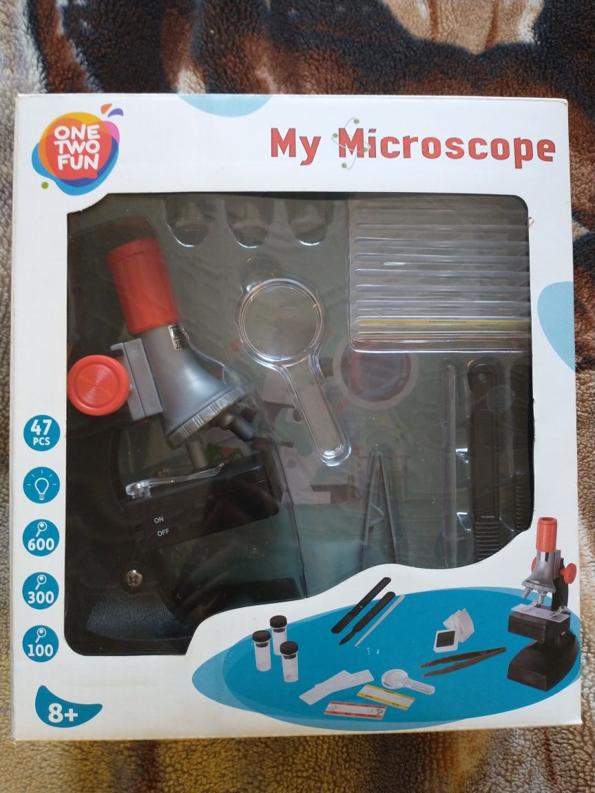 Nowy mikroskop 8+