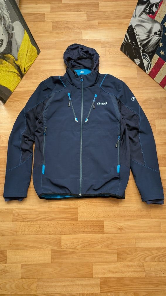 Трекінгова куртка,вітровка sherpa outdoor розмір л оригінал