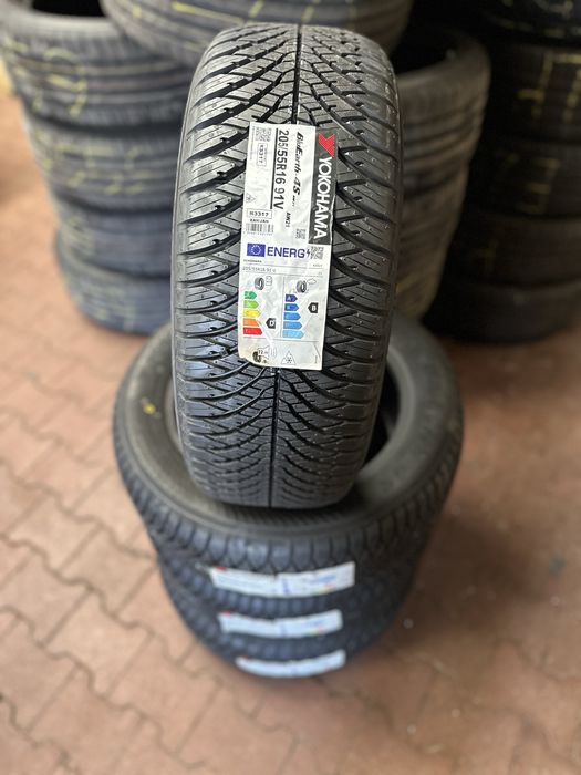 NOWE opony całoroczne 205/55R16 Yokohama BlueEarth-4S AW21 WYSYŁKA