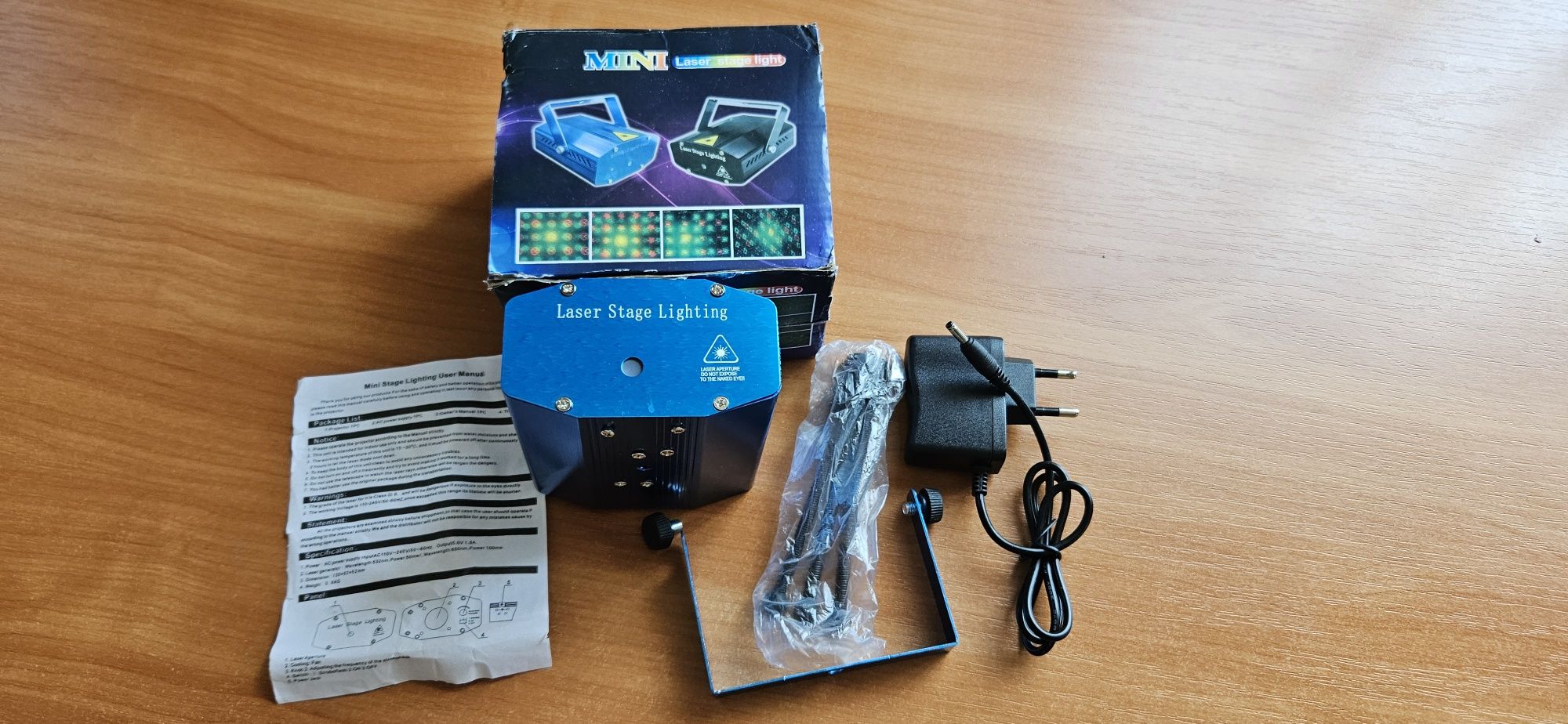 Laser  Disco oświetlenie