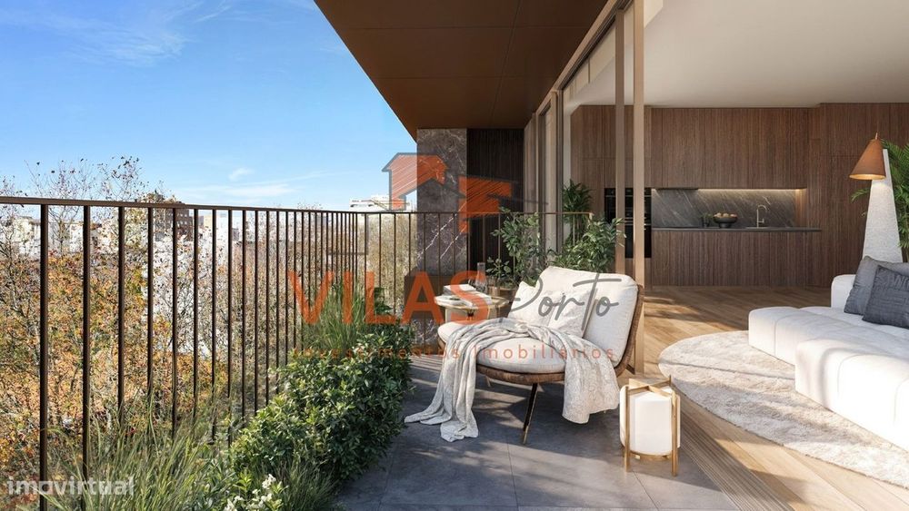 APT T2 de Luxo Novo -Edifício "MENERES 777" - Matosinhos Sul