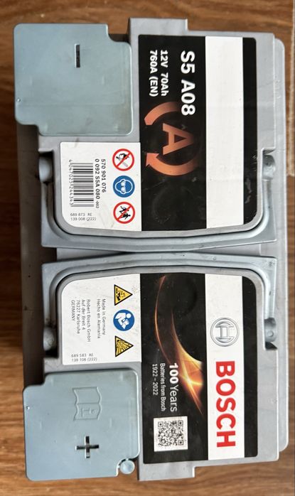 BOSH S5 A08 ( AGM ) 760A