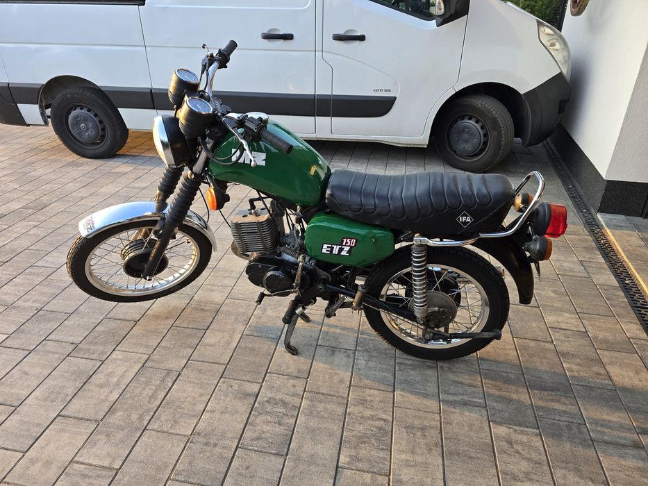 MZ etz 150 zarejestrowana