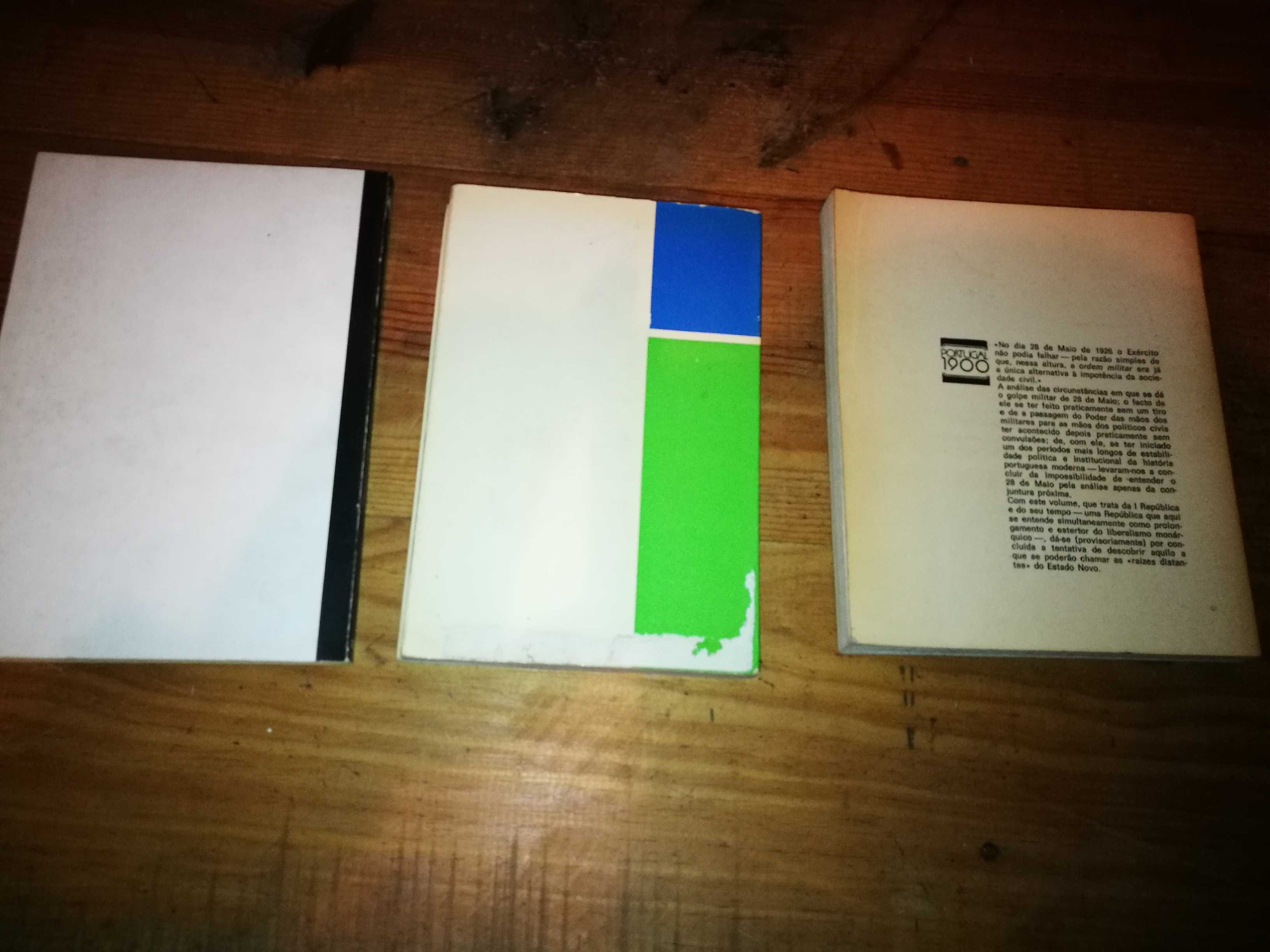 3 Livros políticos (preços diferentes)