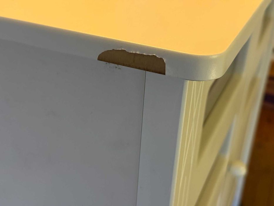 Zestaw Mebli Dziecięcych Bellamy: Szafa + Komoda (Kolor Ecru)