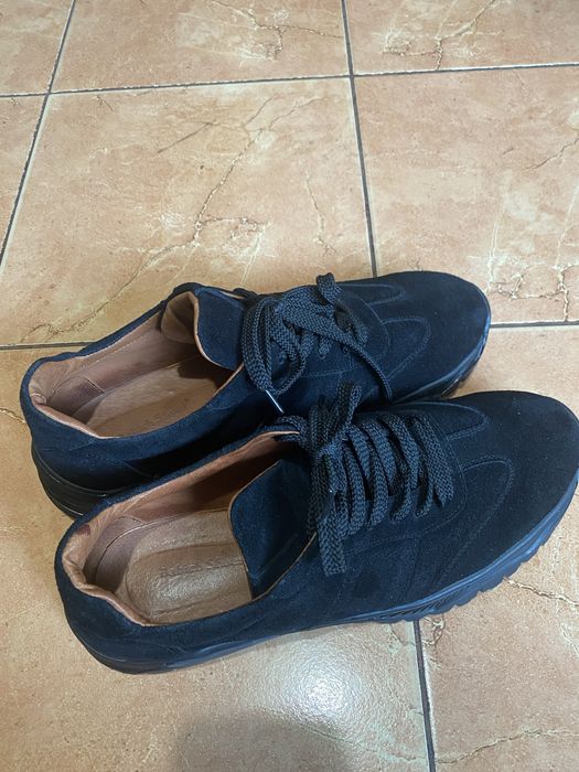 Туфли натуральная замша, р.43, новые