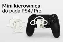 Mini kierownica do pada PlayStation4 / Pro