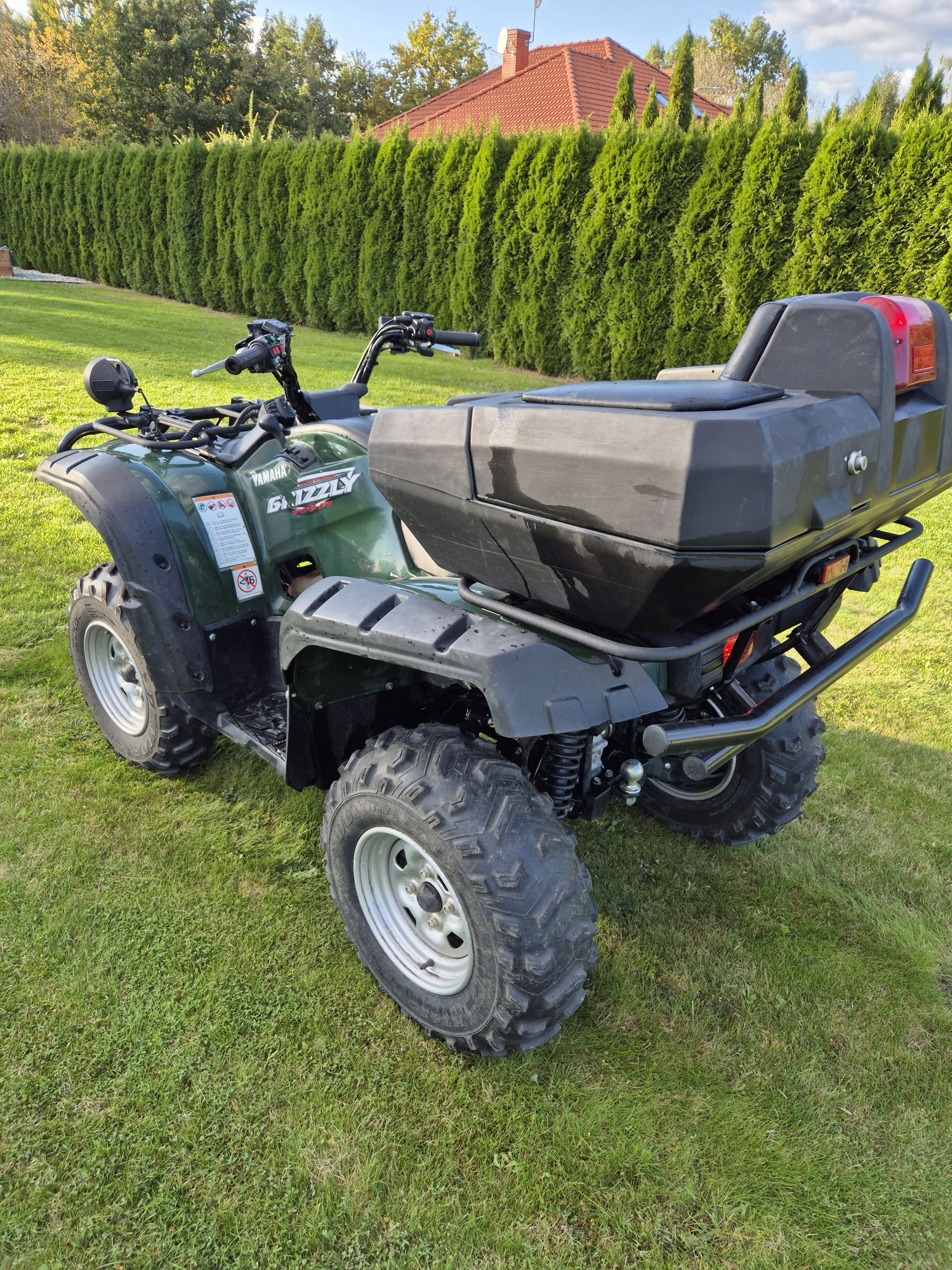Quad Yamaha Grizzly 700FI