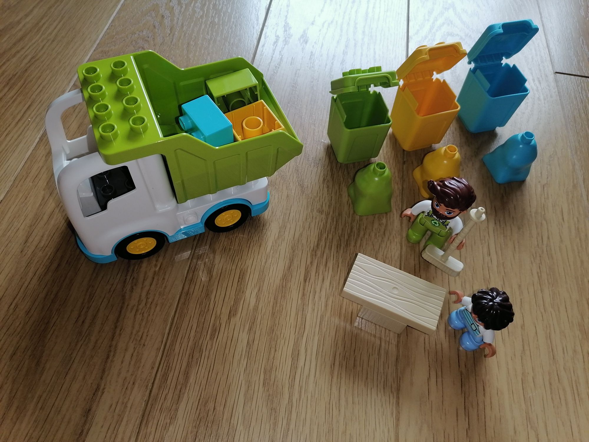 Lego Duplo śmieciarka i recykling 10945