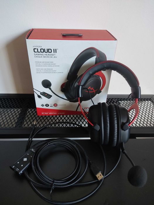COMO NOVOS HyperX Cloud II - Gaming Headset