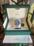 Rolex Submariner Date Just Silver/Blue