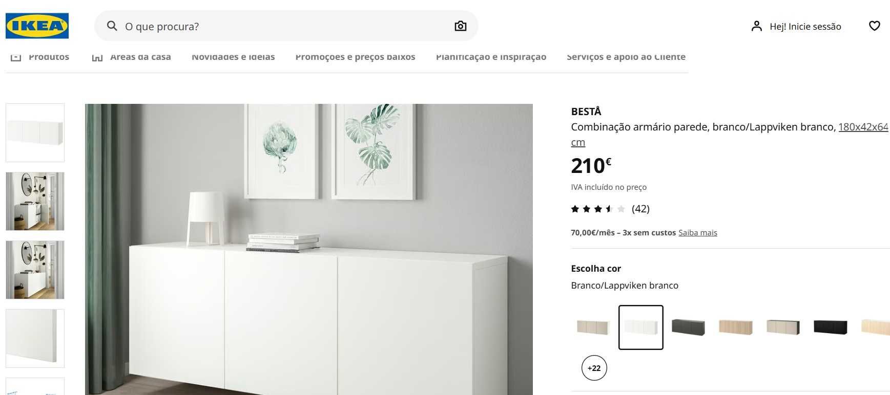 Móvel Aparador IKEA BESTA