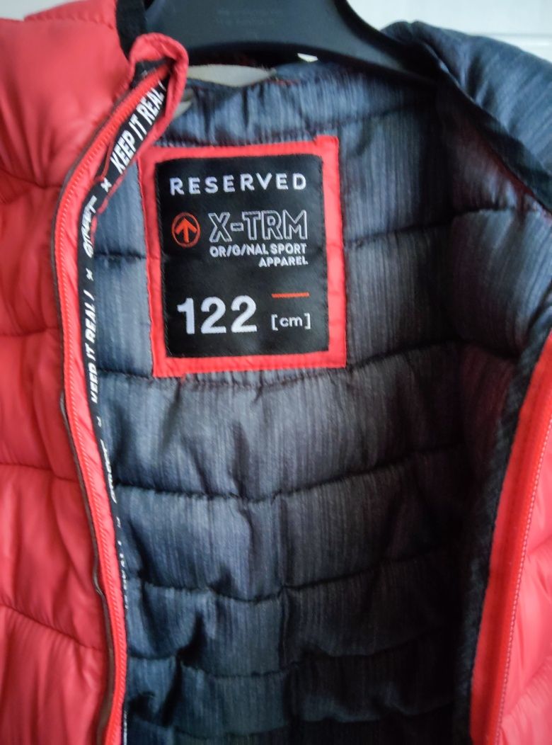 Kurtka chłopięca rozmiar 122