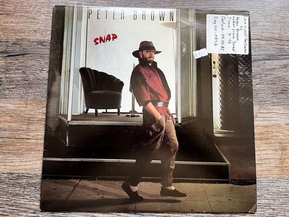Peter Brown – Snap - funk, synthpop, disco