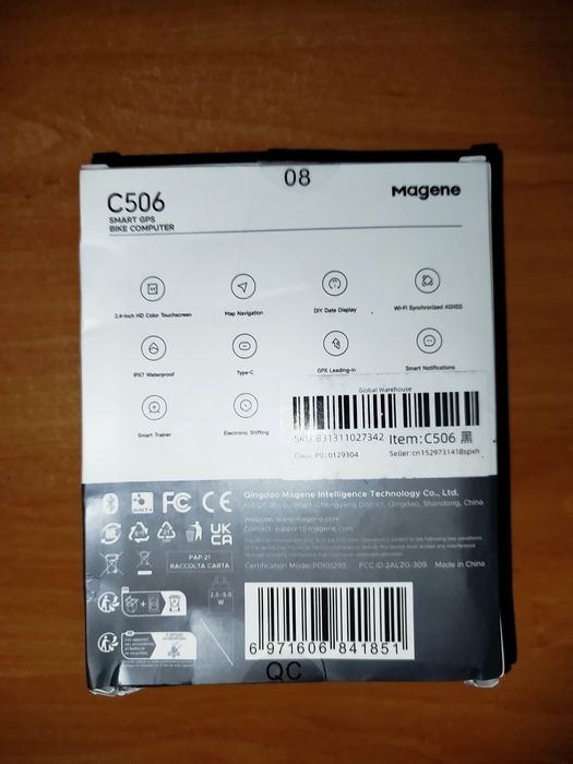 Magene C506 GPS Bike Computer
