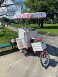 Riksza Gastro lody / CYCKLE RICKSHAW ICE CREAM / solar-powered