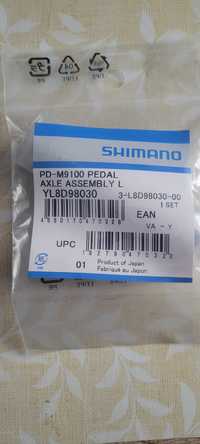 Oś pedału shimano xtr m9100 lewa