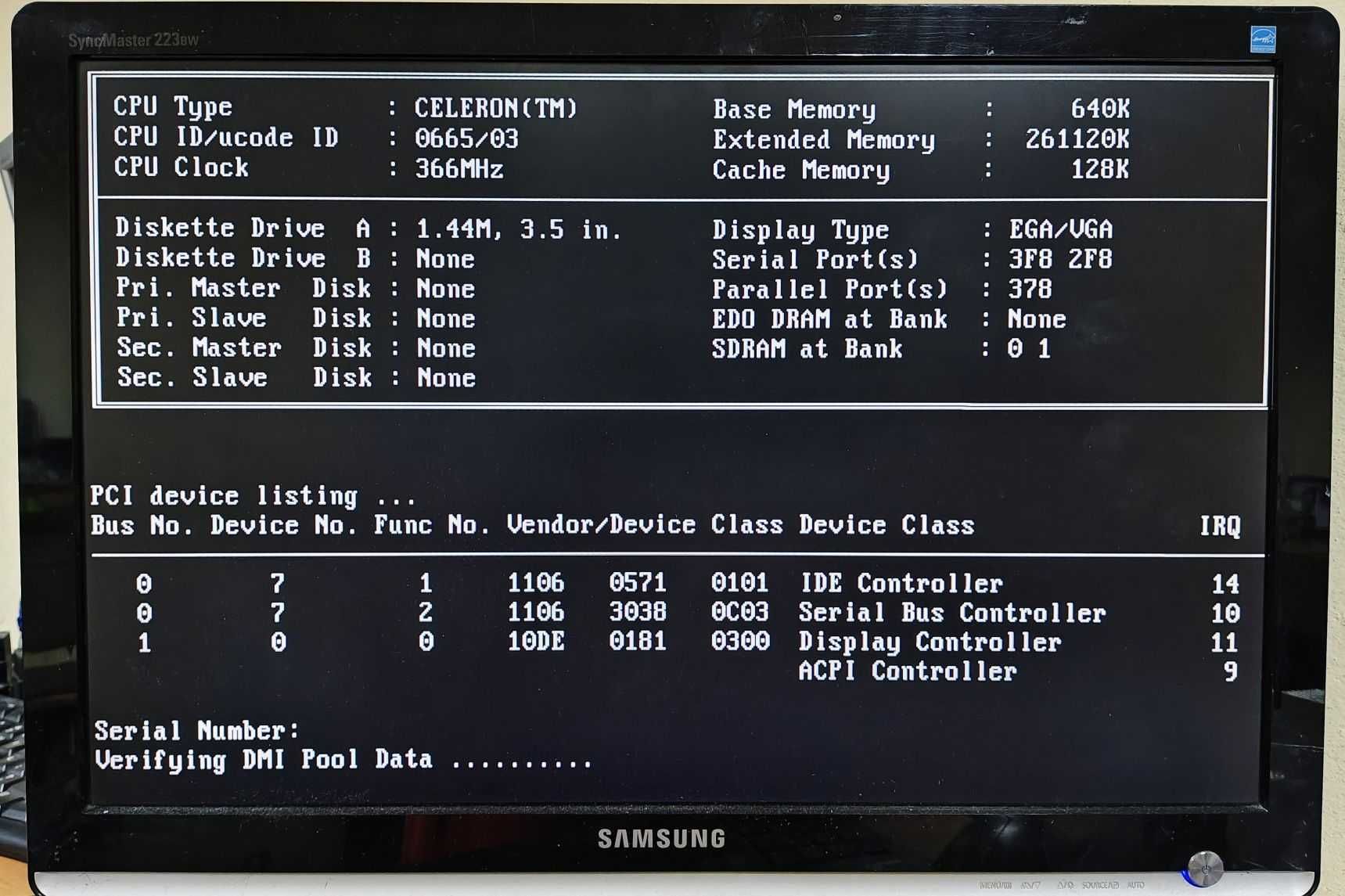 Płyta główna DFI CA61 Rev. B1 Socket 370 PGA370 Stan BDB Retro