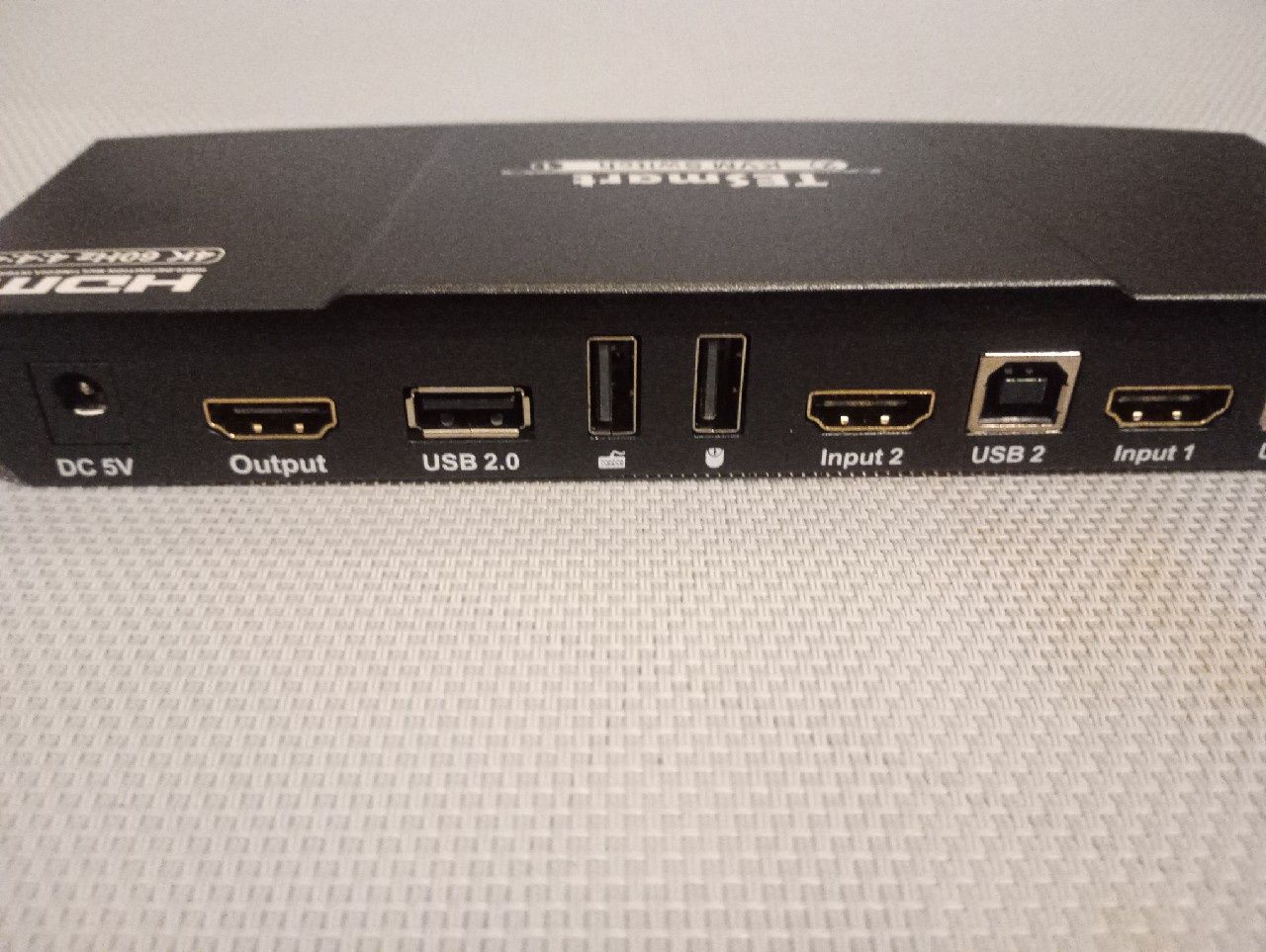 TESmart 2 porty HDMI KVM Switch 4K Ultra HD