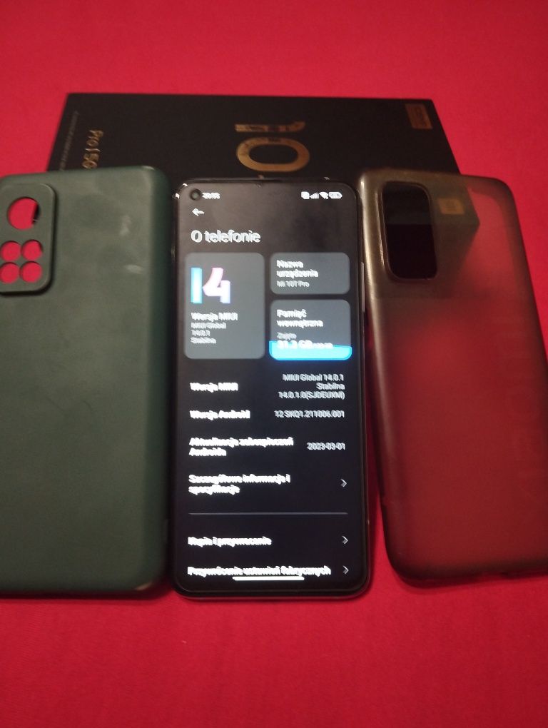 Xiaomi mi 10t pro 8/128+ 2 etui