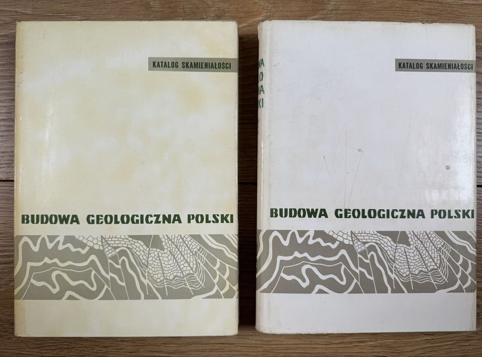 Budowa geologiczna Polski tom 2 katalog skamieniałości część 1-2