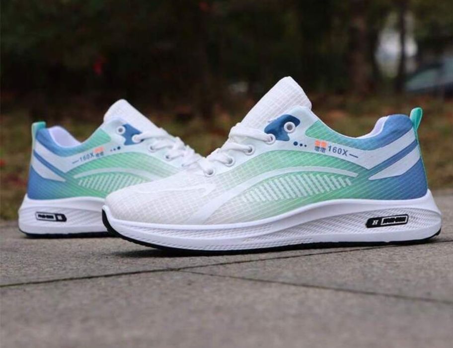 Białe Sportowe Męskie Buty 41