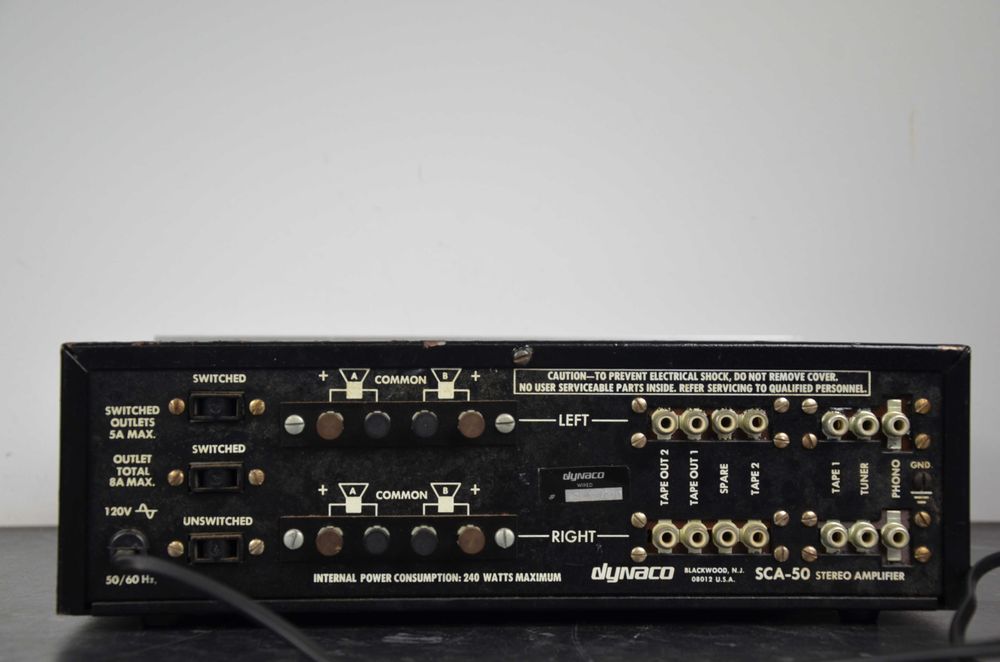 Wzmacniacz STEREO DYNACO SCA-50 Super okazja USA