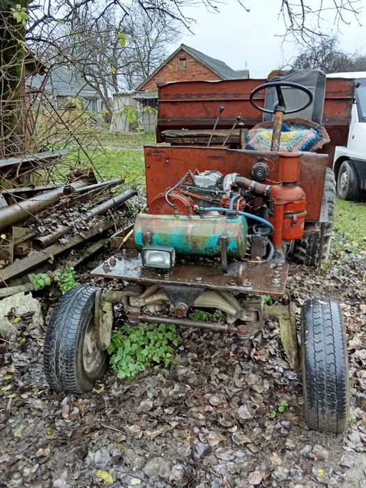 Трактор саморобний