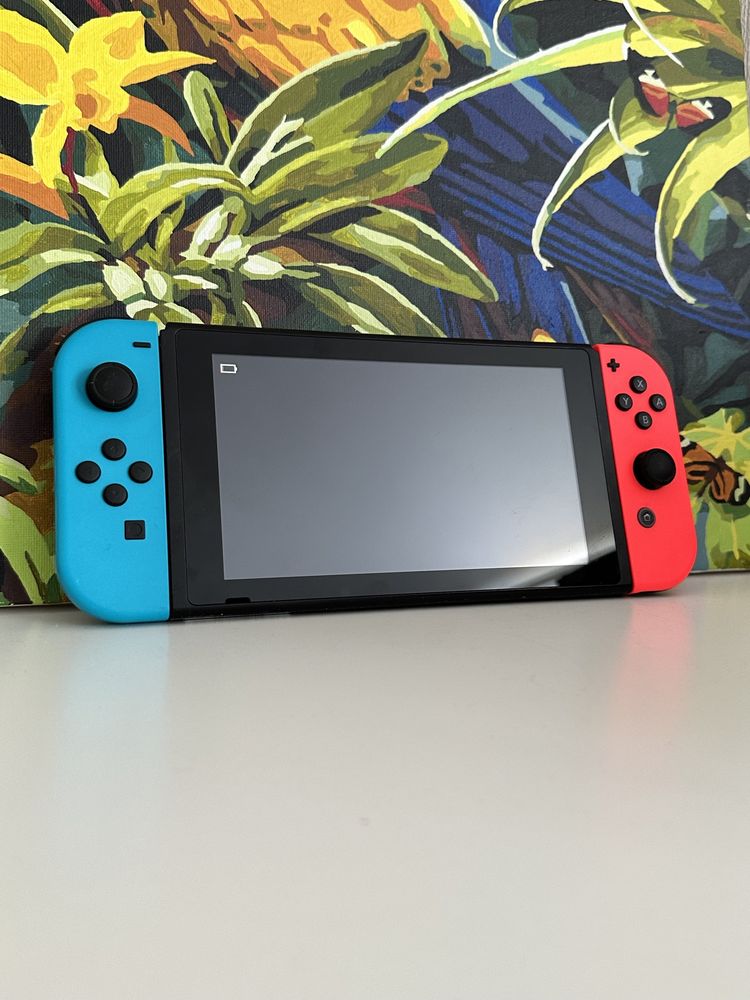 Nintendo switch + карта памʼяті на 128 гб у подарунок, не прошита