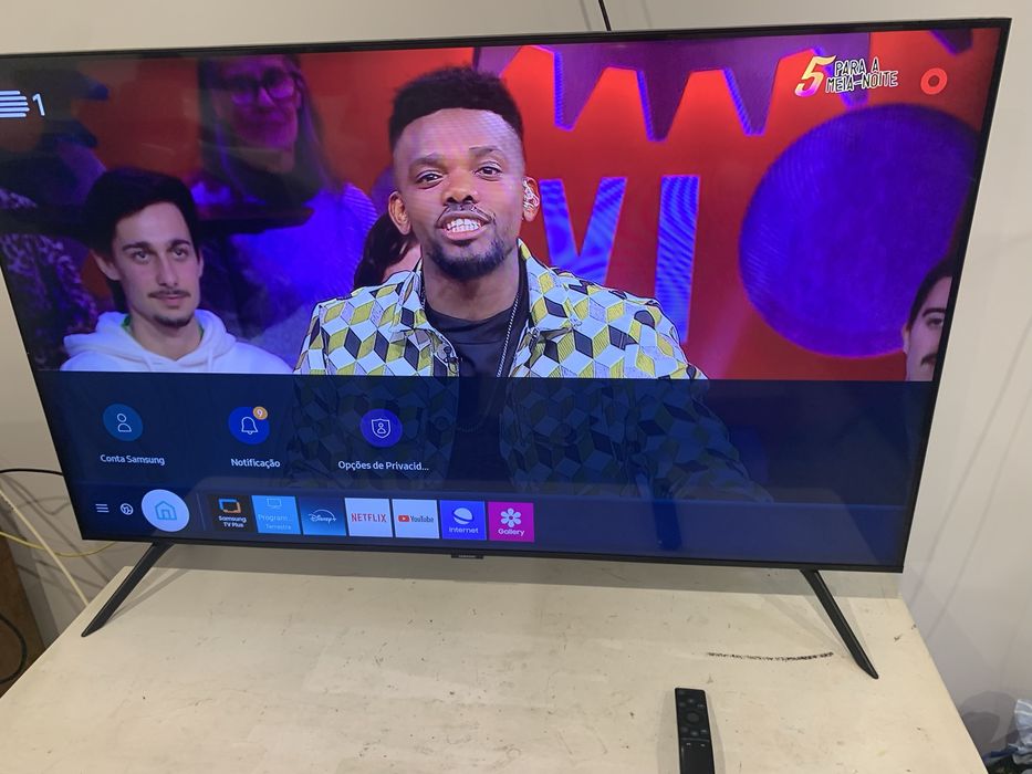 Samsung LED 50” 4K, Smart TV