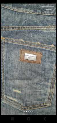 Spodnie męskie jeansowe Dolce&Gabbana