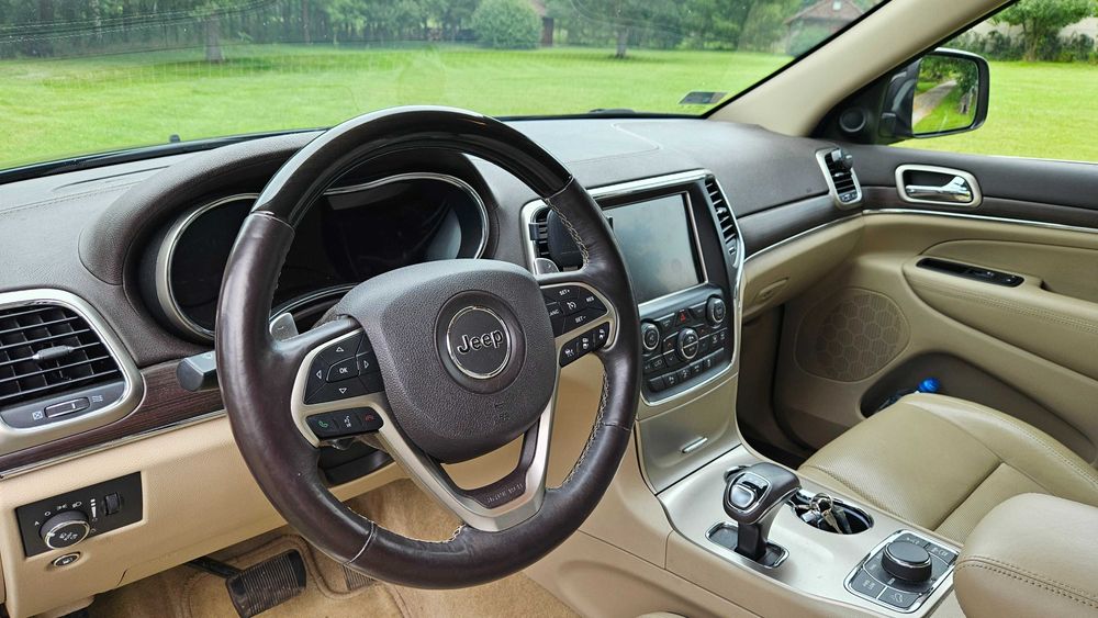 Jeep Grand Cherokee 3,0 CRD Overland, 2015, salon Polska, bezwypadkowy