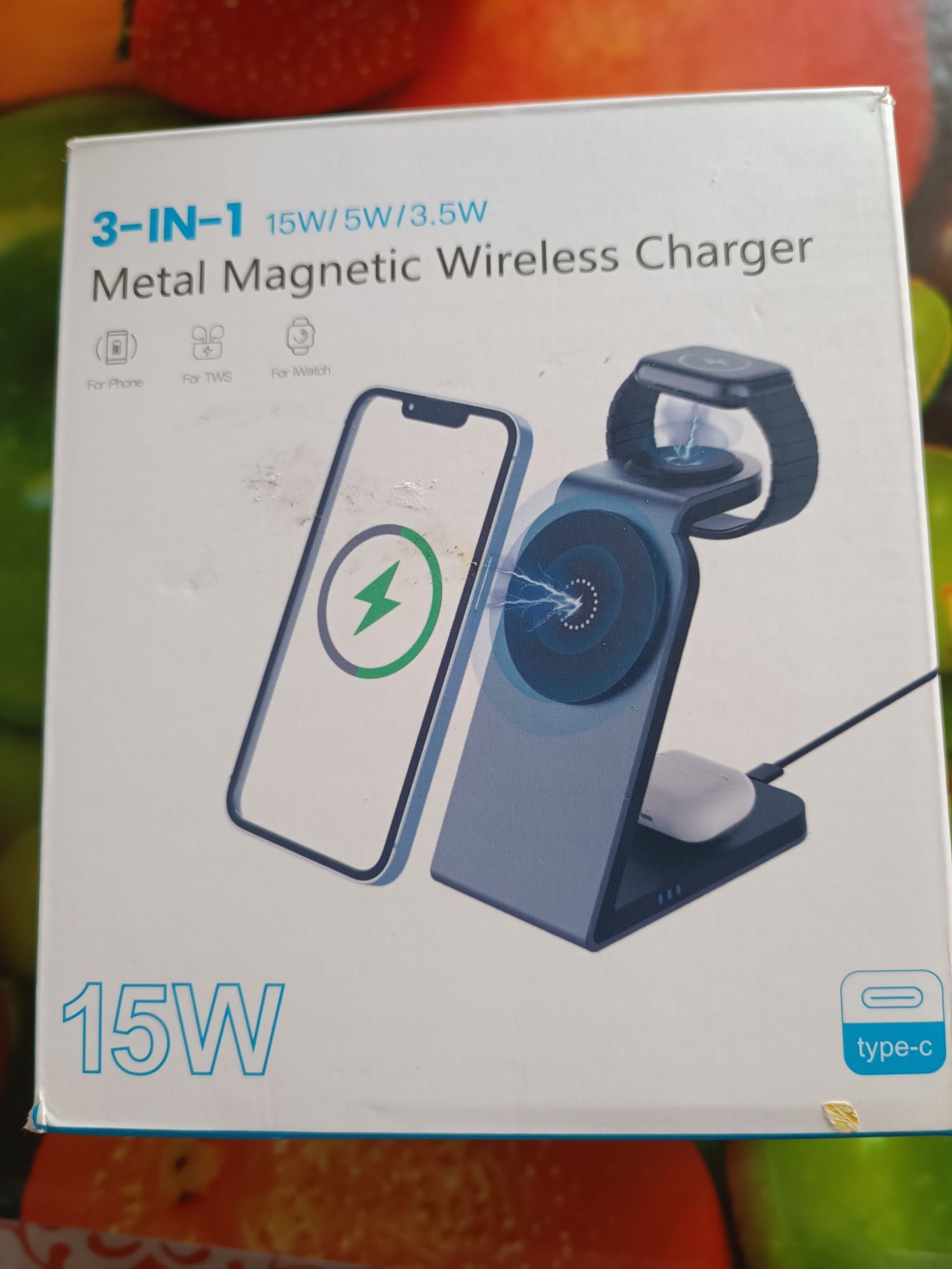 Mag-sefe  3v 1  15 w зарядка до iPhone