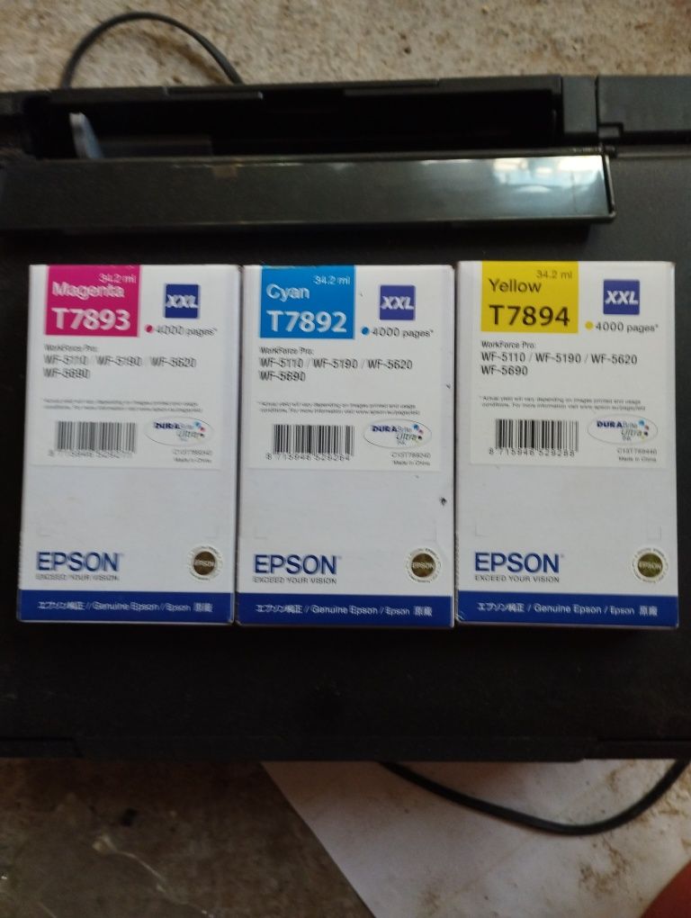 Tusz Epson T7893, T7892, T7894