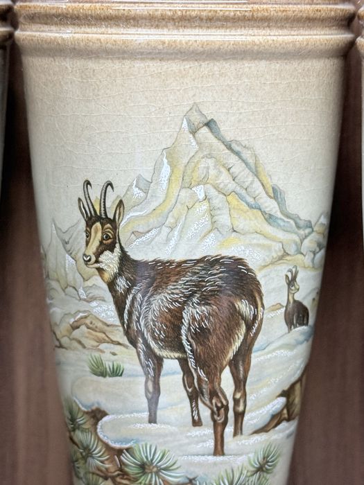 Винтажные керамические пивные бокалы производства GDR Германия