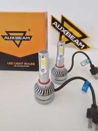 Lâmpadas Auxbeam LED faróis automóveis H7