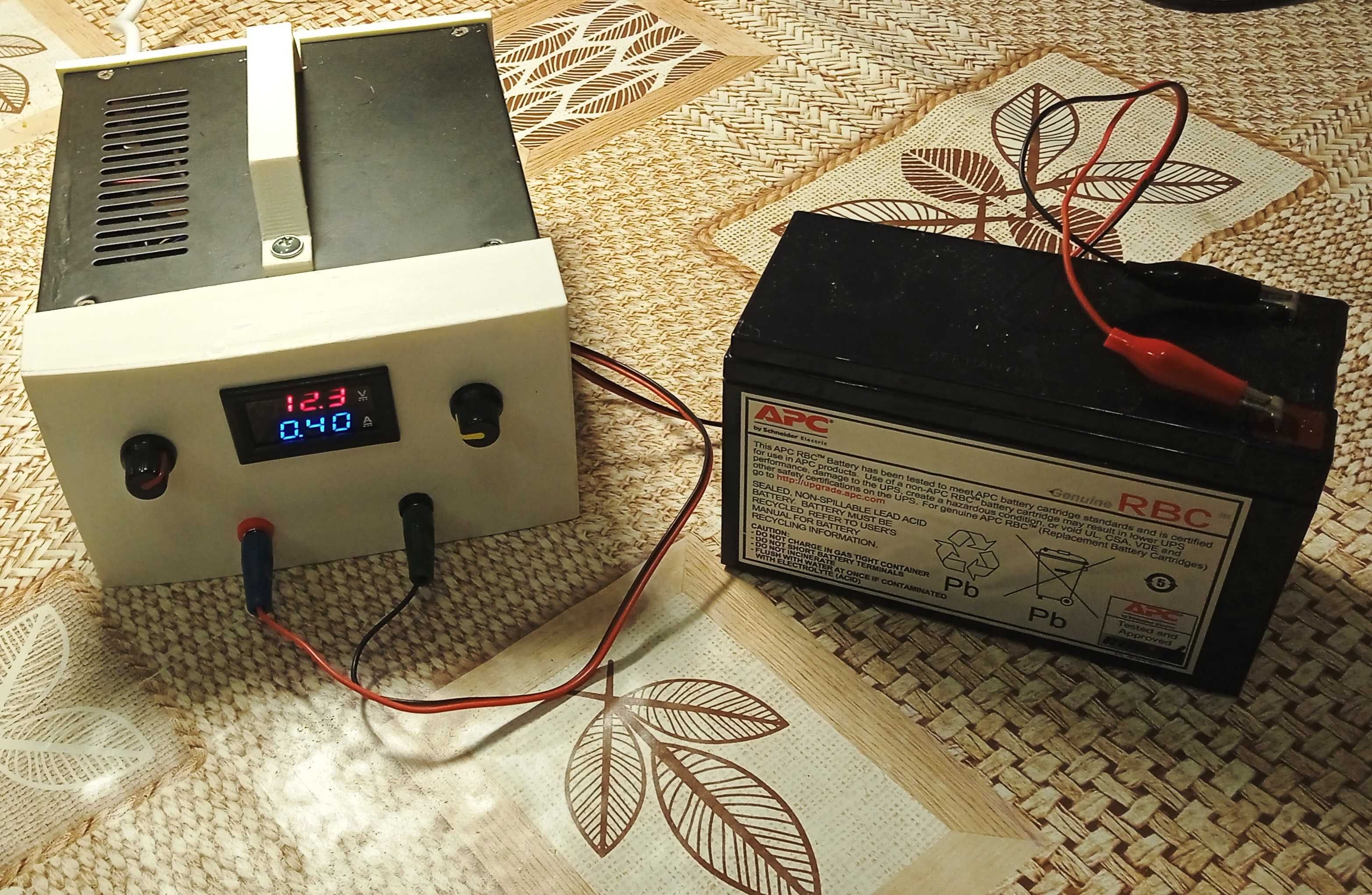Зарядний пристрій   (імпульсний), для акумуляторів. ЛБЖ до 22 В до 9А