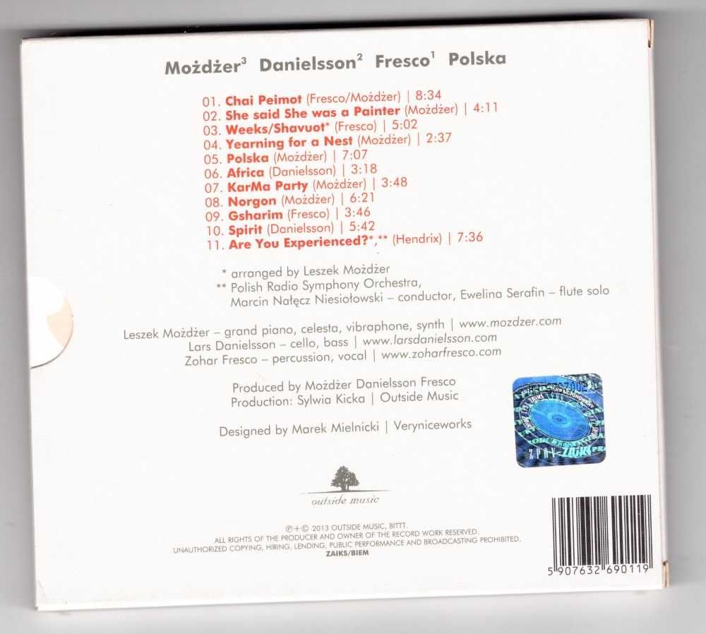 Możdżer Danielsson Fresco - Polska (CD)