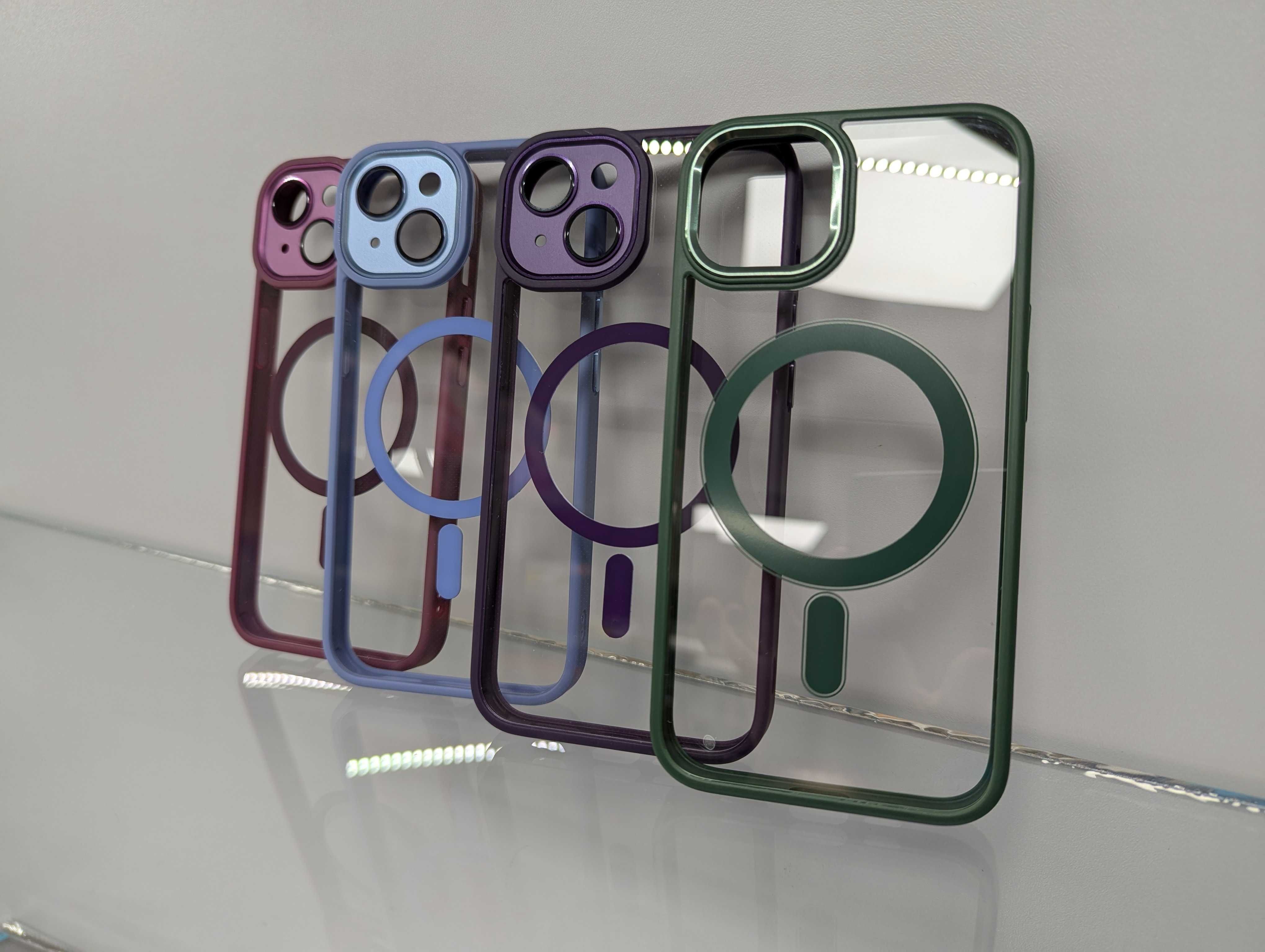 iPhone 13 / 14 Magsafe  Чехол Crystal Case Magnetic Прозорий чохол