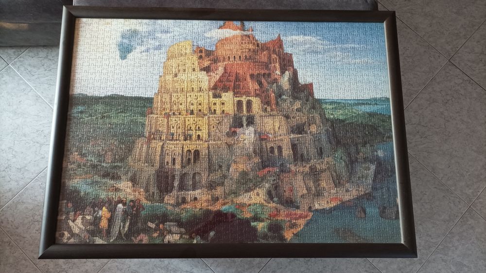 Quadro com puzzle
