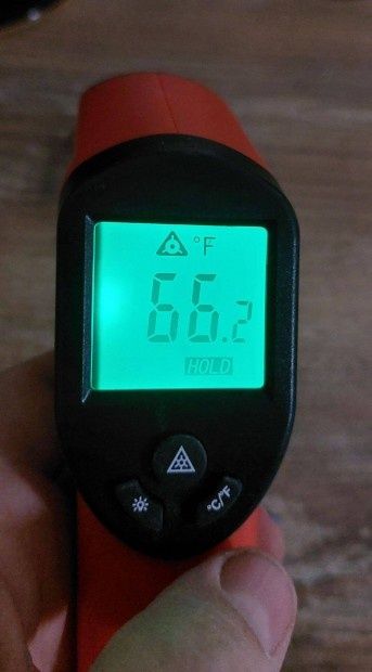 Bezkontaktowy termometr na podczerwień