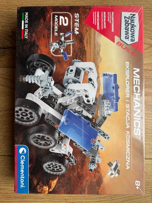 Klocki konstrukcyjne Clementoni Eksplorer i Stacja kosmiczna