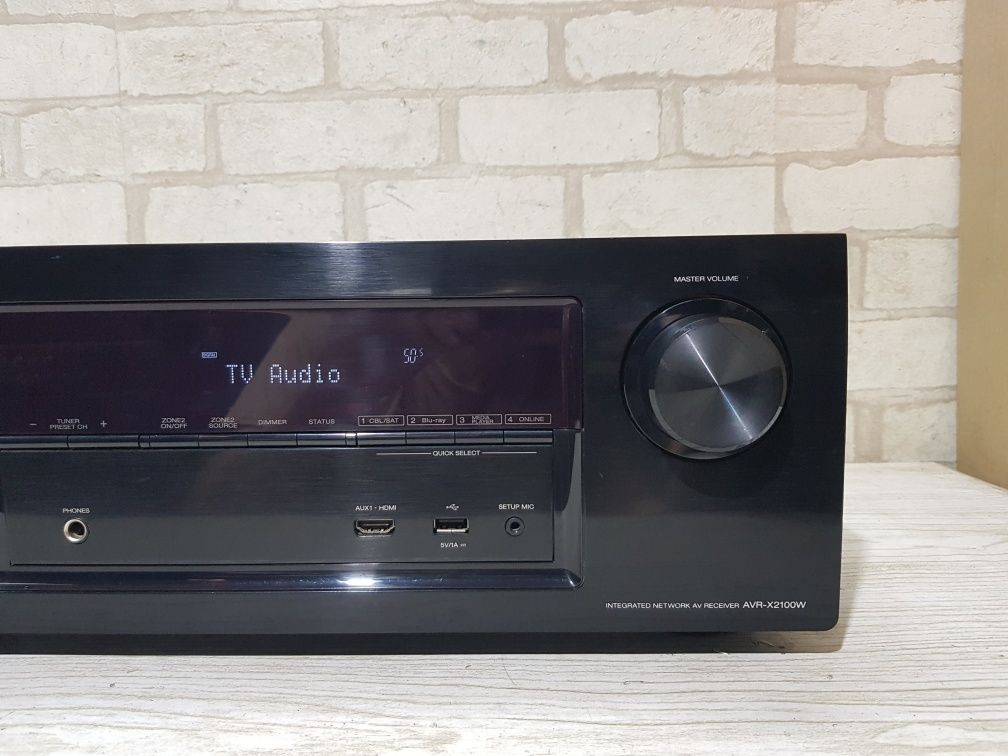 Пульт!7.2 AV ресивер Denon AVR-X2100+1 WiFi Bluetooth HDMI AirP