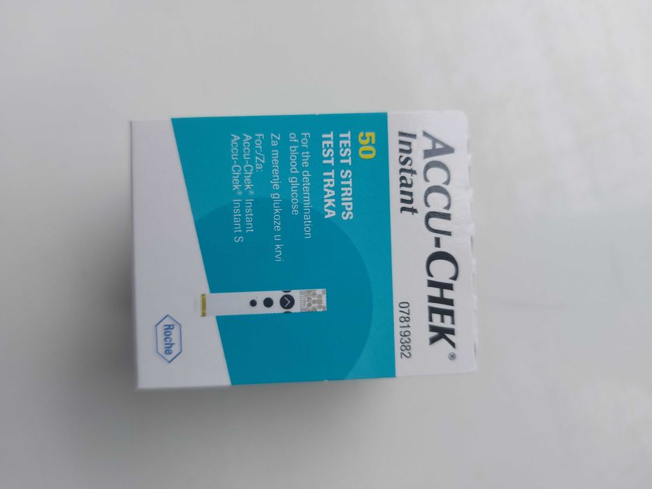 Тест смужки Accu chek Instant, Аку чек Інстант