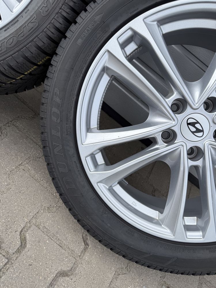 Koła zimowe 19” Hyundai Tucson Santa FE 235/50/19 Dunlop 2023R
