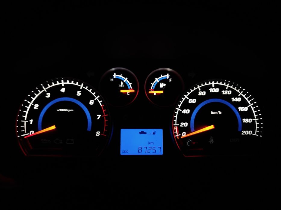 Приборна панель aveo авео пересвет полный