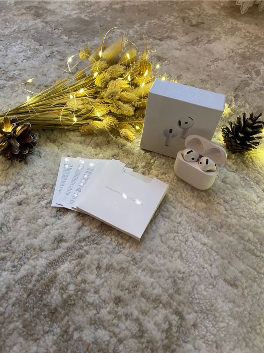 ‼️Нові аірподс 4 преміум якість 1:1 з шумоподавленням 2025