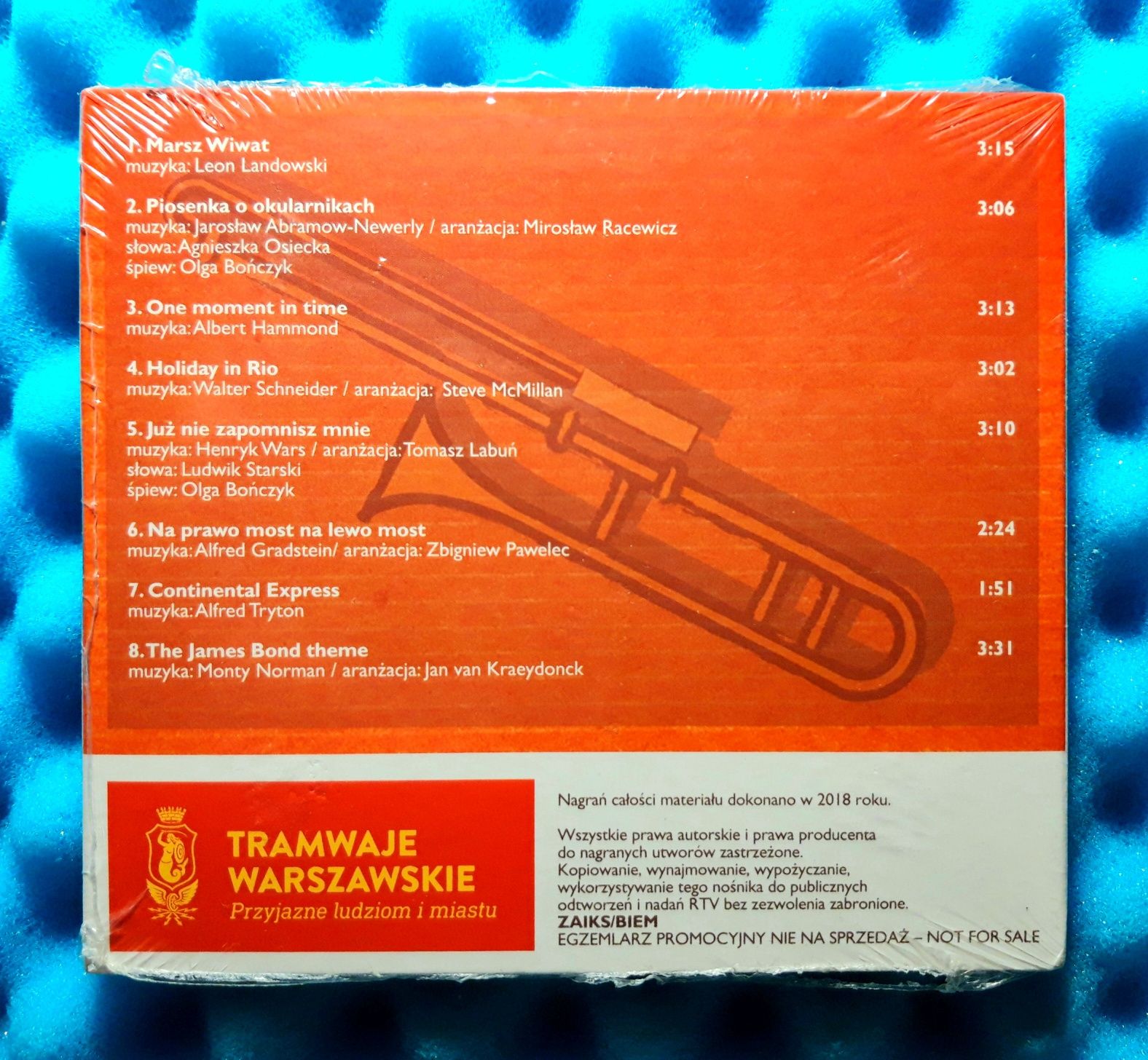 Orkiestra Dęta Tramwajów Warszawskich (CD, 2018, FOLIA)