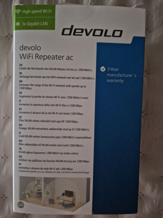 Repetidor Wifi Devolo AC Dual Band