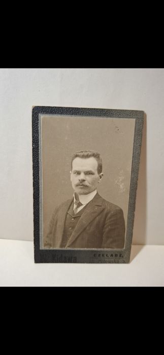 Czeladź zdjęcie mężczyzny początekXX w